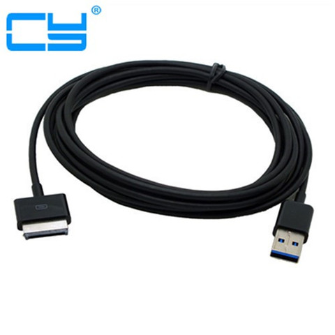 USB-кабель для синхронизации данных и зарядки QM 2 м для планшетов Asus Eee Pad TransFormer Prime TF201 TF101 TF300 ► Фото 1/3