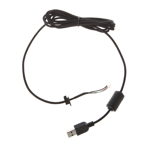 1 комплект, 2 м прочный нейлоновый плетеный кабель USB для мыши, кабель для Logitech G9 G9X, высокое качество ► Фото 1/6