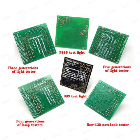 Тестовая карта 988b, 8 шт./лот, 989 мин.-PCI DDR3, Тестовая карта, полный комплект ЦП, тестер сокета для ноутбука, компьютера ► Фото 1/5