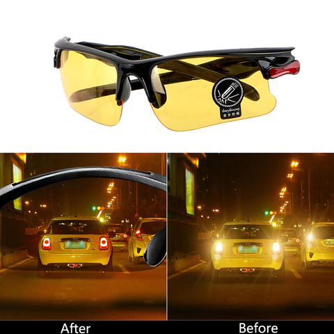 Автомобильные очки ночного видения защитные очки для вождения для Skoda Superb Octavia A5 2 Fabia Rapid Yeti Citroen C4 C5 C3 Grand Picasso ► Фото 1/6