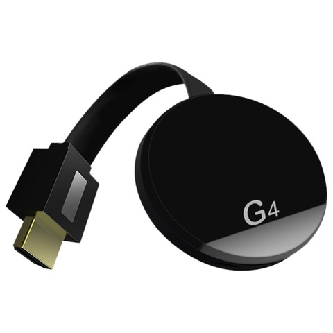 HDMI беспроводной дисплей Wecast G4 для Android iOS YouTube Google Chrome Airplay поддержка 4G сотовых данных литой медиа стример ► Фото 1/5