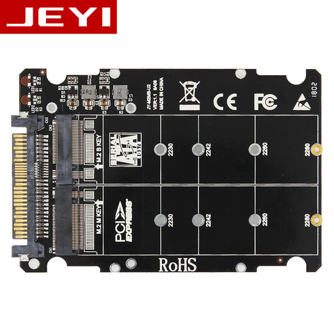 JEYI U2PCB U2 PCI-Express 3,0 4x X16 до U2 SFF-8639 адаптер NVMe PCIe SSD PCI-e к U.2 карта M.2 NGFF 2,5 'SSD к PCI-E X16 intel ► Фото 1/6