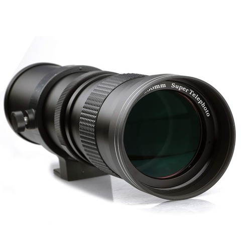 Фотообъектив Mcoplus 420-800 мм с ручным зумом для Nikon Sony D7100 D5300 D5100 D3200 D750 D3100 DSLR ► Фото 1/6