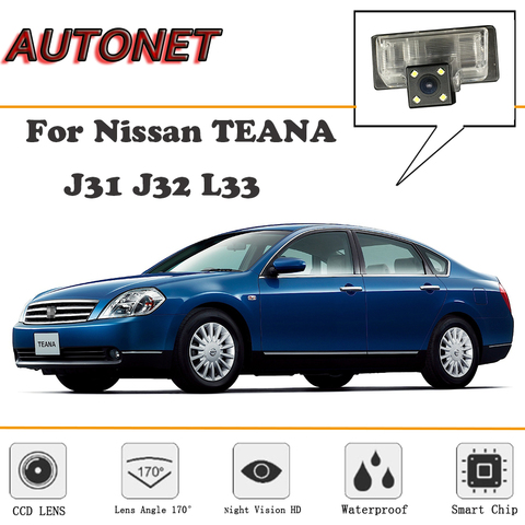 Автомобильная камера заднего вида для Nissan TEANA J31 J32 L33/CCD/камера ночного видения/камера заднего вида/камера номерного знака ► Фото 1/5