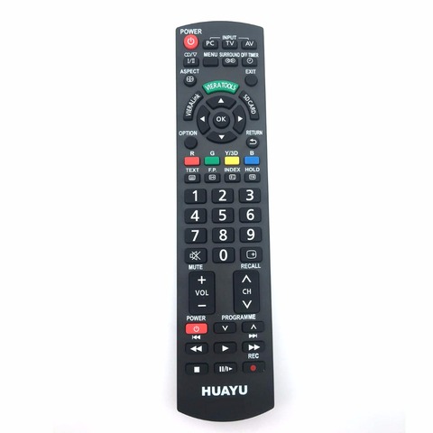 Пульт дистанционного управления подходит для Panasonic TV N2QAYB000490 TX-L32G20, TX-L37G20, TX-L42E30, ► Фото 1/1