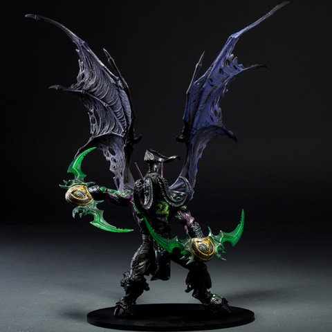 Игра Wow Demon Hunter illidan Stormrage ПВХ экшн-Фигурки игрушки ► Фото 1/6