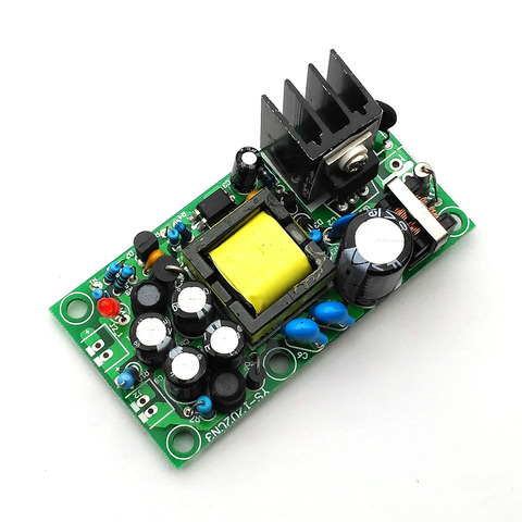 12V1A/5V1A полностью изолированный импульсный источник питания/AC-DC модули/220В переключатель 12В 5В двойной выход ► Фото 1/5