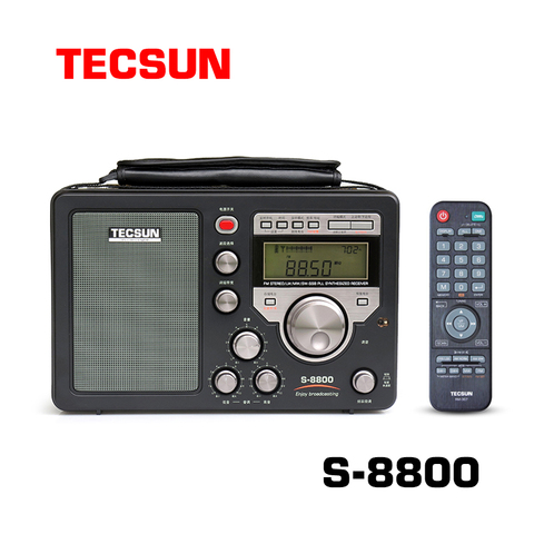 Tecsun S-8800 высокопроизводительный универсальный пульт дистанционного управления цифровой настройкой радио с AM/FM и коротковолнового диапазона, включая SSB ► Фото 1/1