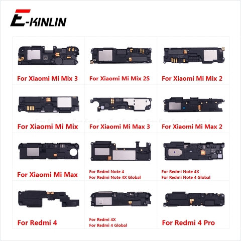 Задний зуммер звонка Модуль громкоговоритель гибкий кабель для XiaoMi Mi Mix 2S Max 3 2 Redmi Note 4 4X Pro Global ► Фото 1/6