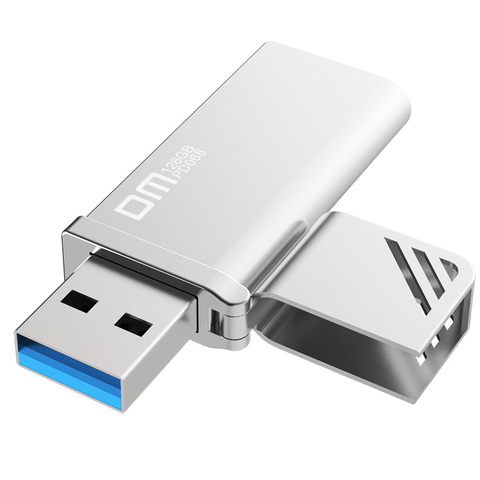 USB флеш-накопитель DM PD068, 16 ГБ, 32 ГБ, 64 ГБ, 128 ГБ, 256 ГБ, металлический USB флеш-накопитель 3,0, высокоскоростная запись из 10 МБ/с.-60b/s ► Фото 1/6