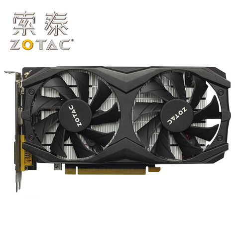 Видеокарта ZOTAC GTX1050Ti-4GD5 Thunder TSI PA GPU, графические карты для GeForce nVIDIA GTX1050 4GD5, 128 бит, видеокарты HDMI ► Фото 1/1