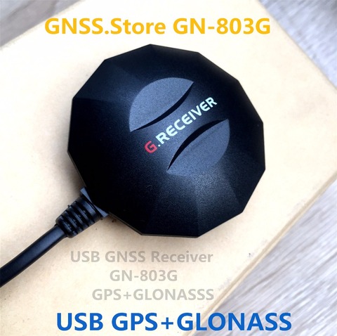 Новый USB GPS GLONASS приемник GNSS, модуль приемника антенна, заменяемая, BU353S4,0183NMEA USB протокол ► Фото 1/5