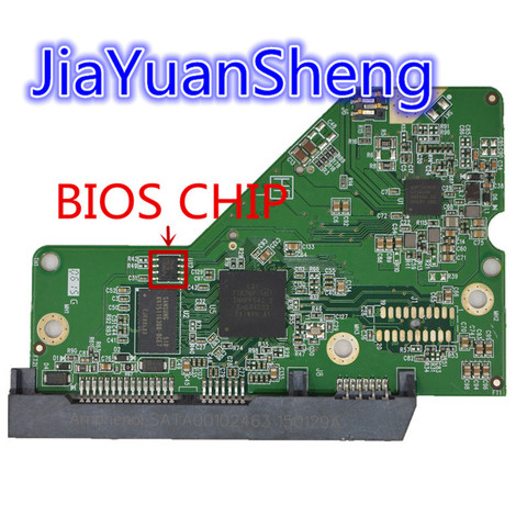 HDD PCB Jia Yuan Sheng / 2060-800006-001 REV P1 , 2060 800006 001 / 800006-301 , 800006-201 / WD5000AZRX , WD60EZRX ► Фото 1/2