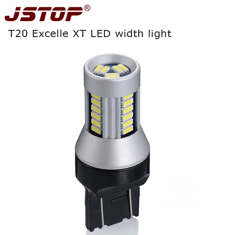 JSTOP XT width светильник s 7443, супер яркий, 24 В, Дневной светильник s led, 12 В, T20, W21/5 Вт, лампа 4014SMD, габаритный светильник, светодиодные сигнальные лам... ► Фото 1/6