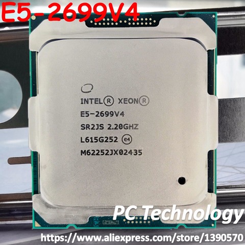 Оригинальный процессор Intel Xeon cpu E5-2699V4 V4 официальная версия E5-2699 22-Cores 2,2 GHz 55MB E5 2699V4 E5 2699 V4 ► Фото 1/1