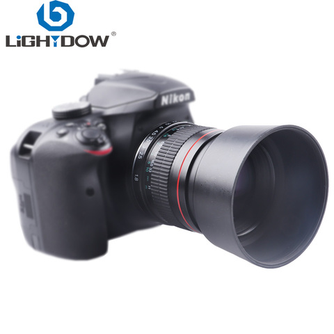 Лайтдоу 85 мм F/1,8, средняя линза для телепортретной камеры Nikon D4S D800 D600 D7000 D550 D3300 D3200 D50 D80 D90 и т. Д. ► Фото 1/6