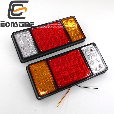 Eonstime 2шт задние фары мощностью 12V / 24V, фары для грузовика 36 LED 2x задние фонари  для прицепа кемпера грузовика фургона индикатора UTE ► Фото 1/5