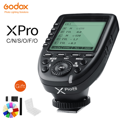 Беспроводной триггер Godox Xpro-C Xpro-N Xpro-S Xpro-F Xpro-O Xpro-P TTL 1/8000s HSS для Canon, Nikon, Sony, Fuji, Olympus, Pentax ► Фото 1/6