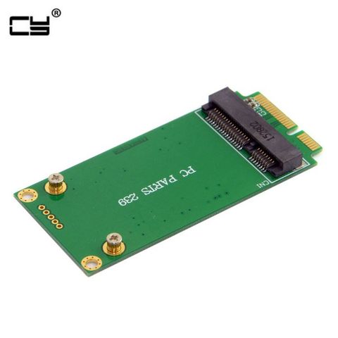 Адаптер mSATA 3x5 см на 3x7 см Mini PCI-e SATA SSD для Asus Eee PC 1000 S101 900 901 900A T91 ► Фото 1/5
