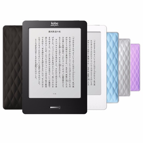 Kobo Touch Wi-Fi 6 дюймов W - 2 Гб N905-Выберите 4 цвета ► Фото 1/4