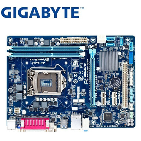 Десктопная Материнская плата GIGABYTE, B75 Socket LGA 1155 i3 i5 i7 DDR3 32G Micro ATX, оригинальная б/у системная плата ► Фото 1/1