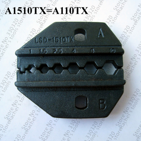 Набор обжимных штампов A110TX для неизолированных кабельных наконечников ► Фото 1/1
