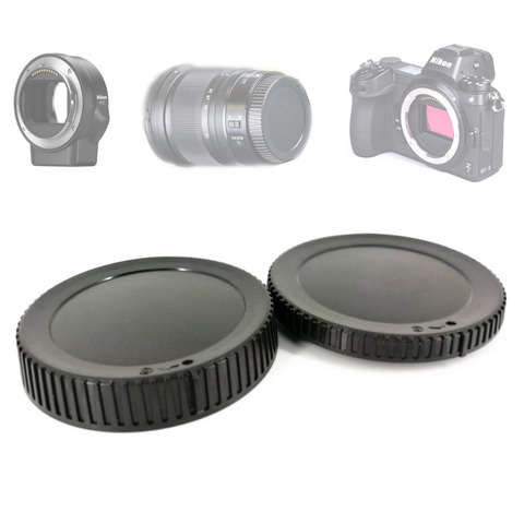 Задняя крышка объектива + передняя крышка камеры для Nikon Z7II Z6II Z7 Z6 II Z5 Z50 камеры и Z крепления линз/FTZ адаптер как BF-N1 LF-N1 ► Фото 1/4