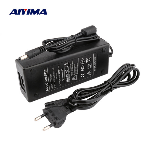 AIYIMA 32 в 5 А усилитель питания адаптер переменного тока 110-240 В в 32 В постоянного тока источник питания для TPA3255 TAS5613 TDA7498E Bluetooth цифровой усилитель ► Фото 1/6