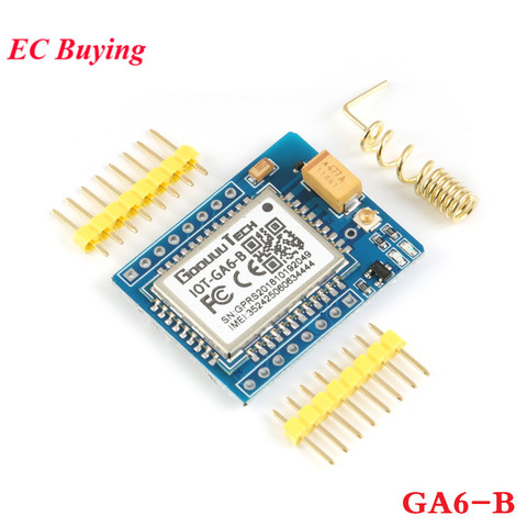 Мини A6 GA6 GSM модуль, SMS GPRS GSM голосовое развитие беспроводной модуль расширения плата антенна протестирована для Arduino SIM800L GA6-B ► Фото 1/6