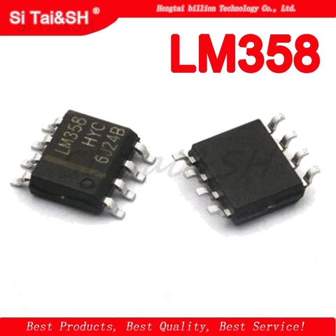 50 шт. LM358DR SOP8 LM358 SOP LM358DT SOP-8 SMD LM358DR2G Новый и оригинальный IC ► Фото 1/1