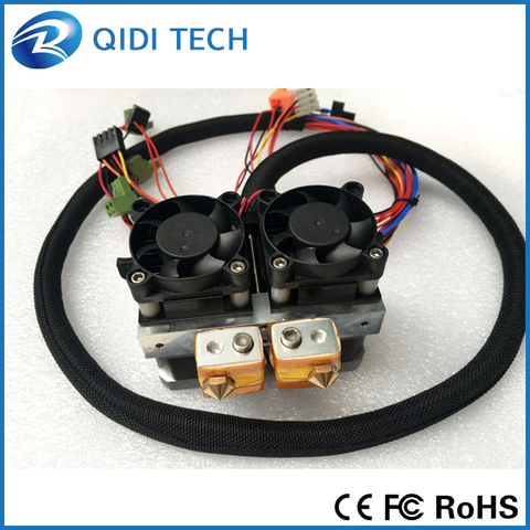 Технология QIDI, двойной экструдер для 3d принтера QIDI TECH I, высокая скорость и качество ► Фото 1/1