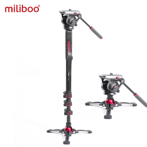 Miliboo MTT705 Video, профессиональный монопод для камеры DSLR, видеокамеры, путешествий, нагрузка 10 кг ► Фото 1/6