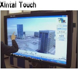 Сенсорный экран Xintai, сенсорный экран 43 дюйма, 10-точечный, с двойным сенсорным экраном, для сенсорного стола светодиодный светодиодного теле... ► Фото 1/6