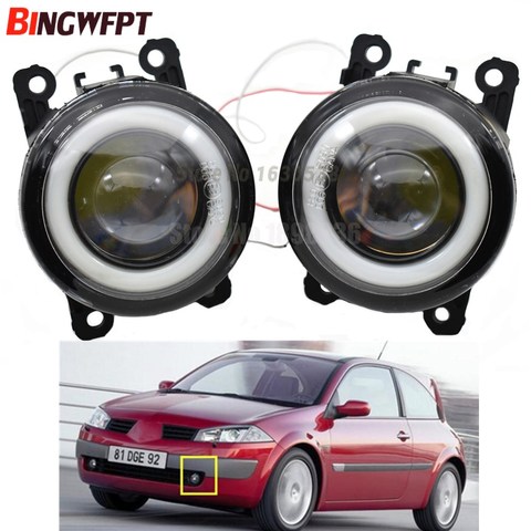 2 шт. Противотуманные фары Angel Eye светодиодный фонарь для Renault Megane 2 Saloon LM 03-15 Laguna 3 / III Grandtour ► Фото 1/6