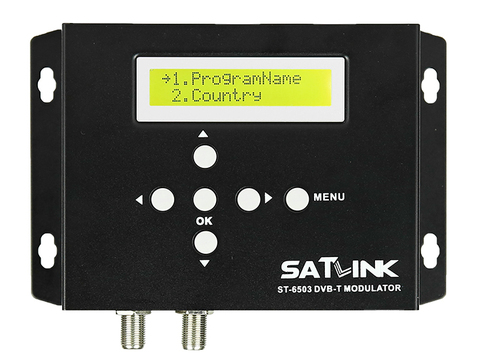 Оригинальный Satlink ST-6503 DVB-T модулятор 1 Маршрут 1080P HDMI Вход DVB-T RF выход ► Фото 1/4