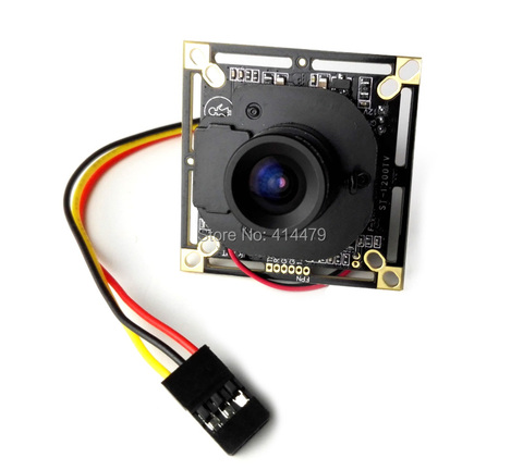 FPV 1200TVL CMOS 960H камера безопасности с фильтром, объектив 3,6 мм, мини-Модуль платы блока программного управления ► Фото 1/4