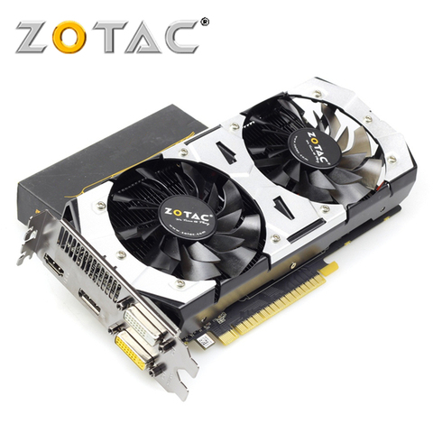 Видеокарта ZOTAC GeForce GTX750-1GD5 1 ГБ 128 бит GDDR5, графические карты для nVIDIA, оригинальная карта GTX 750 1GD5 девастаторы HA Hdmi ► Фото 1/1