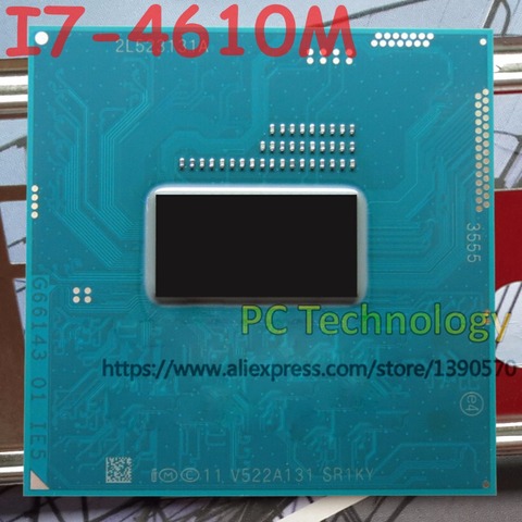 Оригинальный процессор Intel Core I7-4610M SR1KY I7 4610M процессор 3,00 ГГц-3,70 ГГц L3 = 4M двухъядерный Бесплатная доставка в течение 1 дня ► Фото 1/1