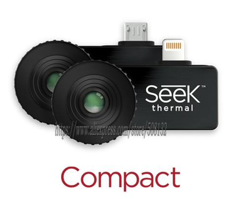 TYPE-C/USB-C тепловизионная камера SEEK, инфракрасный датчик ночного видения COMPACT XR Android/IOS ► Фото 1/4