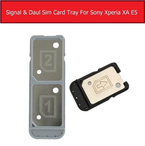 Лоток для sim-карт Sony Xperia XA F3111 F3113 F3115, слот для sim-карт Sony E5 F3311 F3313, держатель для картридера ► Фото 1/3