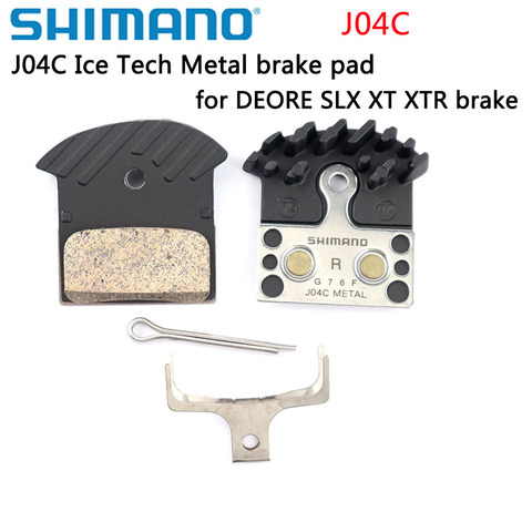 Shimano J04C металлическая тормозная колодка DEORE SLX XT XTR Ice Tech тормозная колодка горный велосипед совместимый M9020 M9000 M8000 M7000 M985 M785 M675 ► Фото 1/3