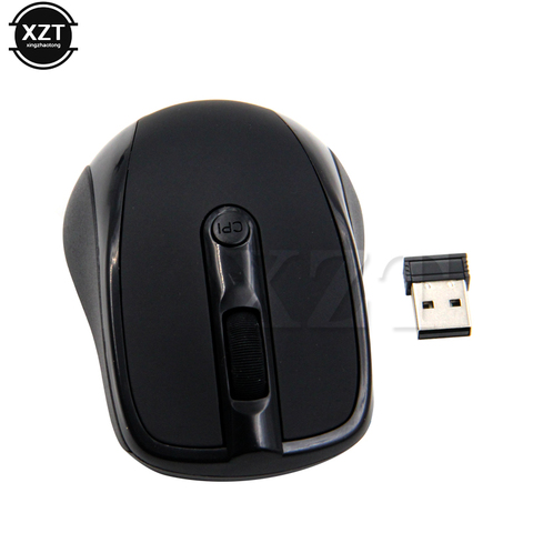 Портативная профессиональная оптическая беспроводная мышь 2,4 ГГц с Mini USB Dongle Gamer Mice для ПК, ноутбука Win7/8/10/XP/Vista ► Фото 1/5
