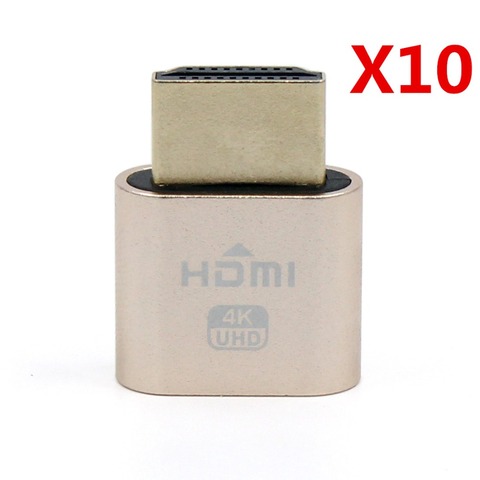 10 шт., адаптер виртуального дисплея HDMI 1,4 DDC EDID ► Фото 1/6