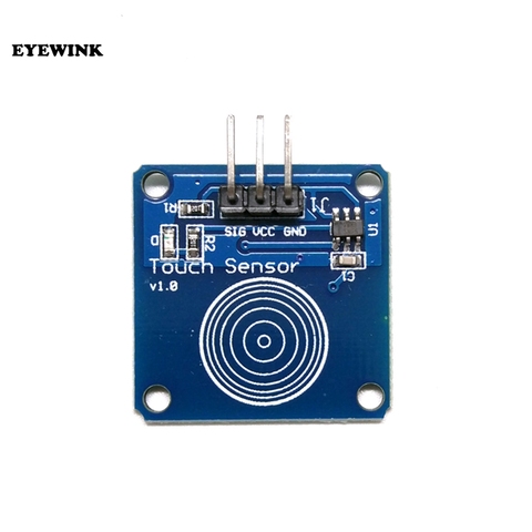 1 шт./лот TTP223B 1 канал Jog цифровой сенсорный сенсор емкостный сенсорный выключатель модули аксессуары для arduino ► Фото 1/1