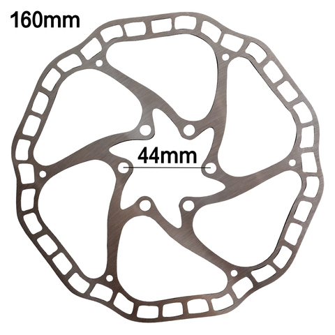 Велосипедный дисковый тормозной ротор SUS 410 материал 160 мм/18 HS1 6 болтов MTB горный велосипед дисковый гидравлический горный ► Фото 1/6