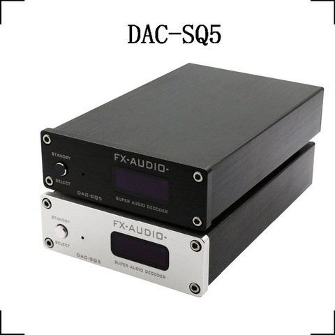 2022 NFJ и FX-аудио DAC-SQ5 цифровой аудио декодер Вход USB/коаксиальный/оптический PCM1794A + AK4113 + VT1729USB DC12V/1A пульт дистанционного управления ► Фото 1/6
