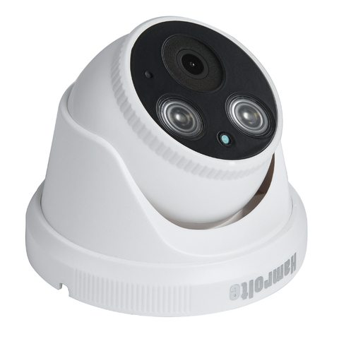 Hamrolte Onvif IP Камера 5MP купольная камера безопасности для помещений Внутренний микрофон nigthvision H.265 низкая хранения DC12V POE48V опционально ► Фото 1/6