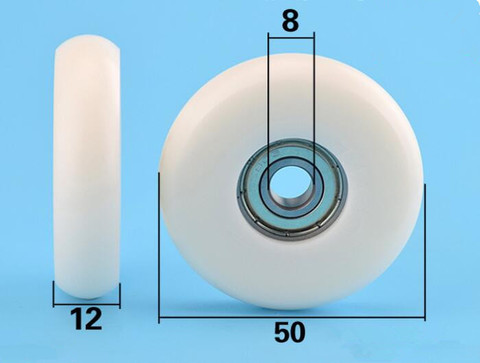 8*50*12 мм POM покрытием сферическая cam 608zz подшипник шкив роликовый подшипник 97 кг внутри 8 мм ► Фото 1/3