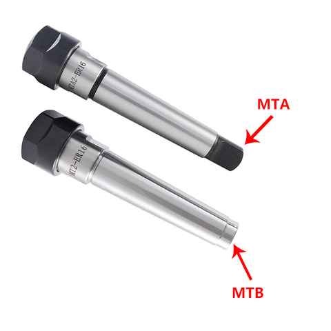 Конусный держатель цангового патрона MT1 MT2 MT3 MT4 Morse ER11 ER16 ER20 ER25 ER32 ER40, держатель для станков с ЧПУ ► Фото 1/6