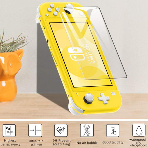 Закаленное защитное стекло для Nintendo Switch Lite Mini NX, Защитная пленка для экрана HD для Nintendo Switch Lite, аксессуары ► Фото 1/6